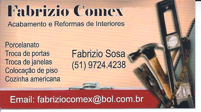 Fabrizio Comex - Acabamento e Reforma de Interiores